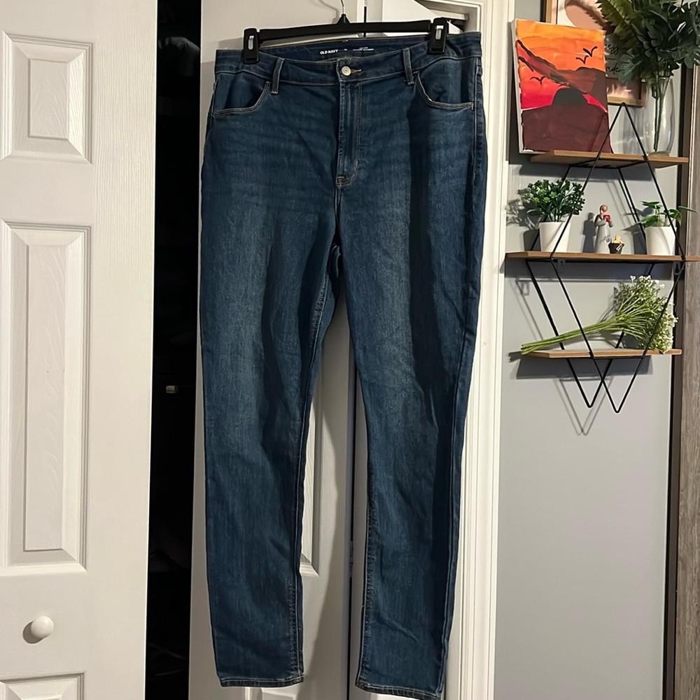 Old Navy High-Rise Super Skinny Jeans